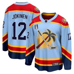 Youth Florida Panthers Olli Jokinen Fanatics Branded Breakaway Special Edition 2.0 2023 Stanley Cup Final Jersey - Light Blue