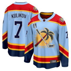 Youth Florida Panthers Dmitry Kulikov Fanatics Branded Breakaway Special Edition 2.0 2023 Stanley Cup Final Jersey - Light Blue