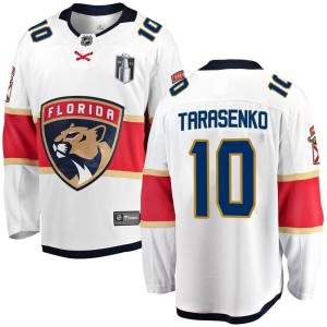 Men's Florida Panthers Vladimir Tarasenko Fanatics Branded Breakaway Away 2023 Stanley Cup Final Jersey - White