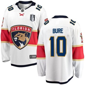 Youth Florida Panthers Pavel Bure Fanatics Branded Breakaway Away 2023 Stanley Cup Final Jersey - White