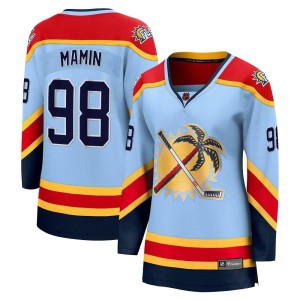 Women's Florida Panthers Maxim Mamin Fanatics Branded Breakaway Special Edition 2.0 Jersey - Light Blue