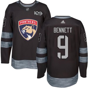 Youth Florida Panthers Sam Bennett Authentic 1917-2017 100th Anniversary Jersey - Black