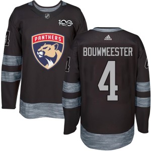 Youth Florida Panthers Jay Bouwmeester Authentic 1917-2017 100th Anniversary Jersey - Black