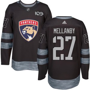 Youth Florida Panthers Scott Mellanby Authentic 1917-2017 100th Anniversary Jersey - Black