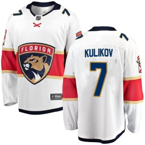 Men's Florida Panthers Dmitry Kulikov Fanatics Branded Breakaway Away Jersey - White