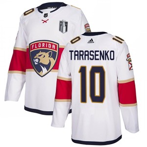 Youth Florida Panthers Vladimir Tarasenko Adidas Authentic Away 2023 Stanley Cup Final Jersey - White