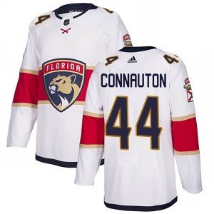 Men's Florida Panthers Kevin Connauton Adidas Authentic Away Jersey - White