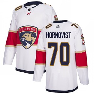Men's Florida Panthers Patric Hornqvist Adidas Authentic Away Jersey - White