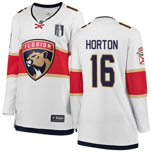 Women's Florida Panthers Nathan Horton Fanatics Branded Breakaway Away 2023 Stanley Cup Final Jersey - White