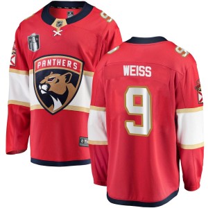 Youth Florida Panthers Stephen Weiss Fanatics Branded Breakaway Home 2023 Stanley Cup Final Jersey - Red