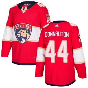 Youth Florida Panthers Kevin Connauton Adidas Authentic Home Jersey - Red