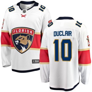 Youth Florida Panthers Anthony Duclair Fanatics Branded Breakaway Away Jersey - White