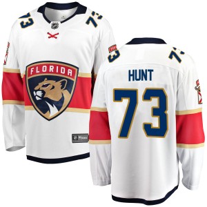 Youth Florida Panthers Dryden Hunt Fanatics Branded ized Breakaway Away Jersey - White