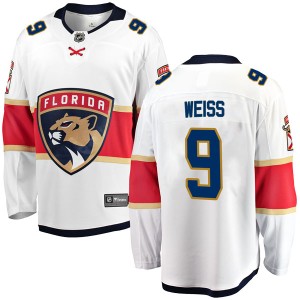Youth Florida Panthers Stephen Weiss Fanatics Branded Breakaway Away Jersey - White