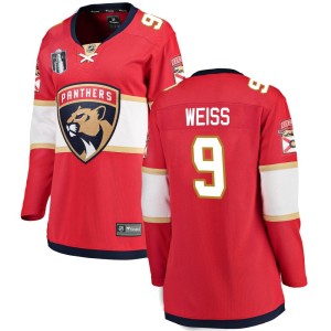 Women's Florida Panthers Stephen Weiss Fanatics Branded Breakaway Home 2023 Stanley Cup Final Jersey - Red