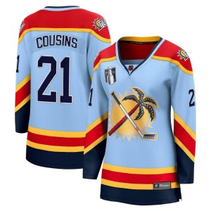 Women's Florida Panthers Nick Cousins Fanatics Branded Breakaway Special Edition 2.0 2023 Stanley Cup Final Jersey - Light Blue