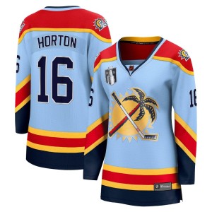 Women's Florida Panthers Nathan Horton Fanatics Branded Breakaway Special Edition 2.0 2023 Stanley Cup Final Jersey - Light Blue