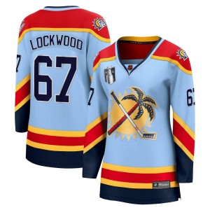 Women's Florida Panthers William Lockwood Fanatics Branded Breakaway Special Edition 2.0 2023 Stanley Cup Final Jersey - Light B