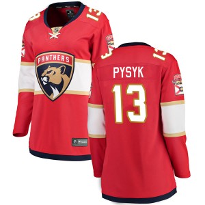 Women's Florida Panthers Mark Pysyk Fanatics Branded Breakaway Home Jersey - Red