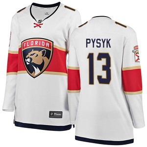 Women's Florida Panthers Mark Pysyk Fanatics Branded Breakaway Away Jersey - White