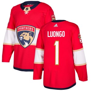 Men's Florida Panthers Roberto Luongo Adidas Authentic Jersey - Red